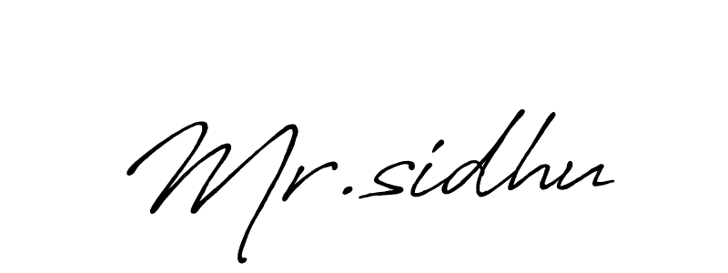 Antro_Vectra_Bolder is a professional signature style that is perfect for those who want to add a touch of class to their signature. It is also a great choice for those who want to make their signature more unique. Get Mr.sidhu name to fancy signature for free. Mr.sidhu signature style 7 images and pictures png