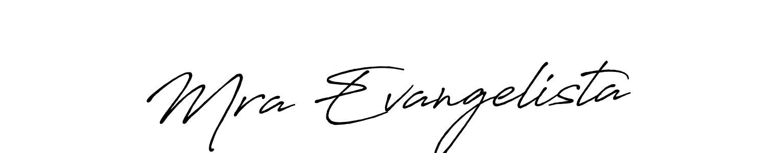 Make a beautiful signature design for name Mra Evangelista. Use this online signature maker to create a handwritten signature for free. Mra Evangelista signature style 7 images and pictures png
