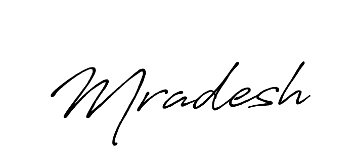 It looks lik you need a new signature style for name Mradesh. Design unique handwritten (Antro_Vectra_Bolder) signature with our free signature maker in just a few clicks. Mradesh signature style 7 images and pictures png