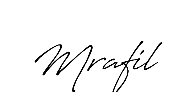 Also we have Mrafil name is the best signature style. Create professional handwritten signature collection using Antro_Vectra_Bolder autograph style. Mrafil signature style 7 images and pictures png