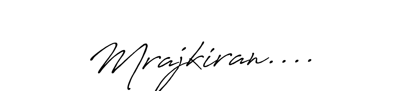 Make a beautiful signature design for name Mrajkiran..... Use this online signature maker to create a handwritten signature for free. Mrajkiran.... signature style 7 images and pictures png