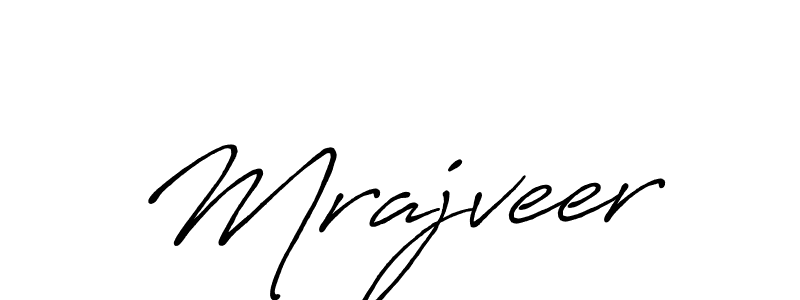 How to make Mrajveer name signature. Use Antro_Vectra_Bolder style for creating short signs online. This is the latest handwritten sign. Mrajveer signature style 7 images and pictures png