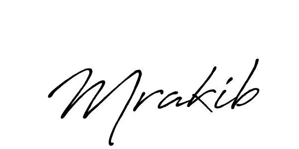 Also we have Mrakib name is the best signature style. Create professional handwritten signature collection using Antro_Vectra_Bolder autograph style. Mrakib signature style 7 images and pictures png
