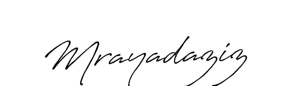 if you are searching for the best signature style for your name Mrayadaziz. so please give up your signature search. here we have designed multiple signature styles  using Antro_Vectra_Bolder. Mrayadaziz signature style 7 images and pictures png