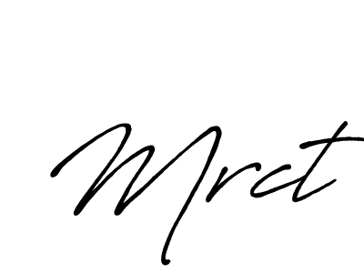 How to make Mrct name signature. Use Antro_Vectra_Bolder style for creating short signs online. This is the latest handwritten sign. Mrct signature style 7 images and pictures png