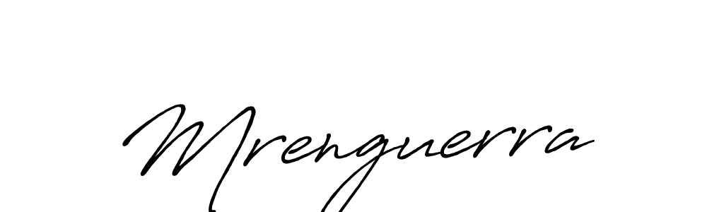 It looks lik you need a new signature style for name Mrenguerra. Design unique handwritten (Antro_Vectra_Bolder) signature with our free signature maker in just a few clicks. Mrenguerra signature style 7 images and pictures png