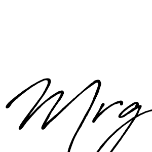 Create a beautiful signature design for name Mrg. With this signature (Antro_Vectra_Bolder) fonts, you can make a handwritten signature for free. Mrg signature style 7 images and pictures png