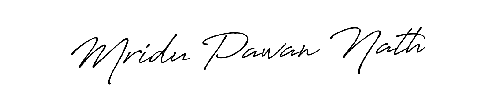 Also You can easily find your signature by using the search form. We will create Mridu Pawan Nath name handwritten signature images for you free of cost using Antro_Vectra_Bolder sign style. Mridu Pawan Nath signature style 7 images and pictures png