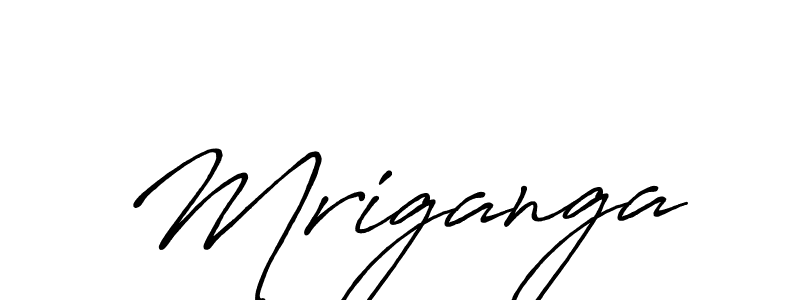 How to make Mriganga name signature. Use Antro_Vectra_Bolder style for creating short signs online. This is the latest handwritten sign. Mriganga signature style 7 images and pictures png