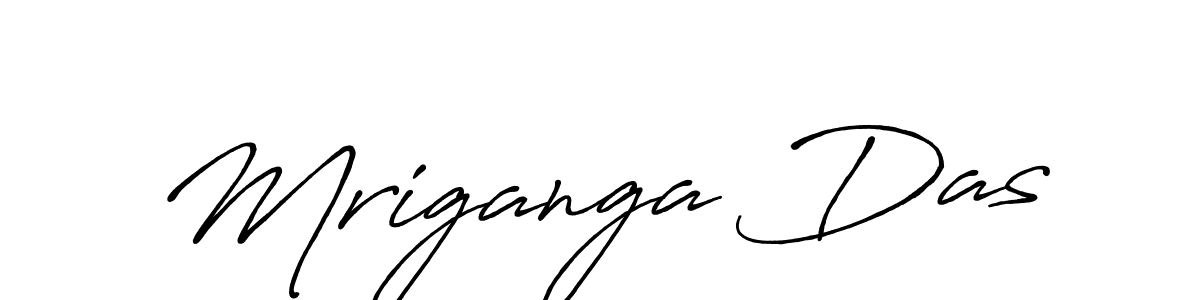 Use a signature maker to create a handwritten signature online. With this signature software, you can design (Antro_Vectra_Bolder) your own signature for name Mriganga Das. Mriganga Das signature style 7 images and pictures png
