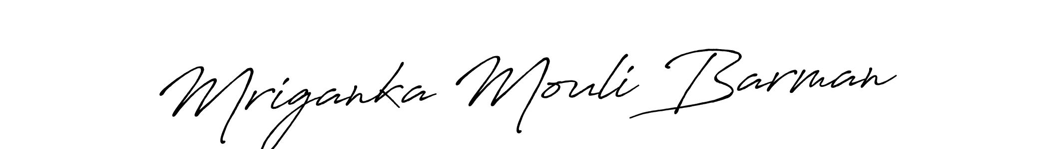 Make a short Mriganka Mouli Barman signature style. Manage your documents anywhere anytime using Antro_Vectra_Bolder. Create and add eSignatures, submit forms, share and send files easily. Mriganka Mouli Barman signature style 7 images and pictures png