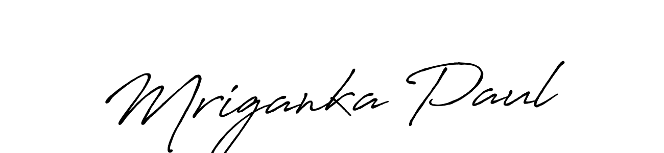 Similarly Antro_Vectra_Bolder is the best handwritten signature design. Signature creator online .You can use it as an online autograph creator for name Mriganka Paul. Mriganka Paul signature style 7 images and pictures png