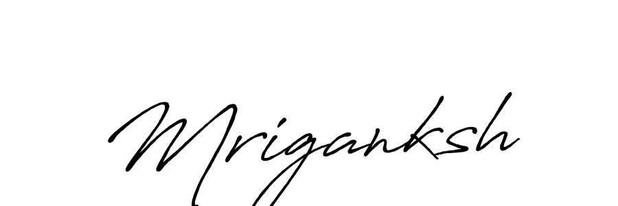 Also You can easily find your signature by using the search form. We will create Mriganksh name handwritten signature images for you free of cost using Antro_Vectra_Bolder sign style. Mriganksh signature style 7 images and pictures png