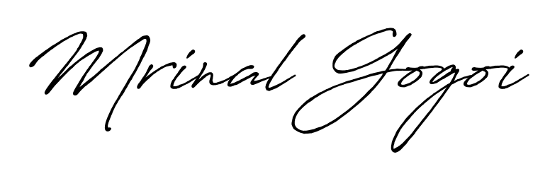 How to make Mrinal Gogoi signature? Antro_Vectra_Bolder is a professional autograph style. Create handwritten signature for Mrinal Gogoi name. Mrinal Gogoi signature style 7 images and pictures png
