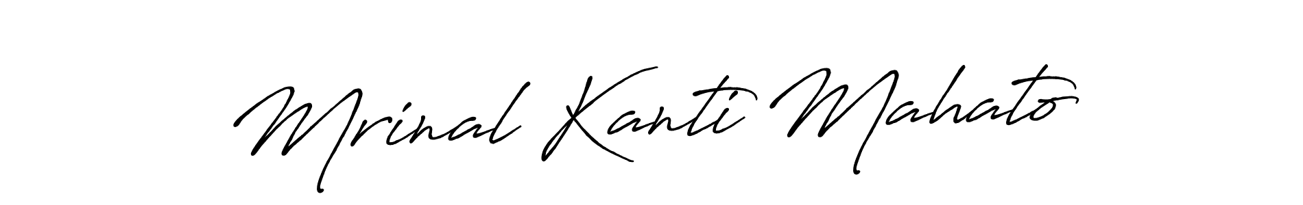 How to Draw Mrinal Kanti Mahato signature style? Antro_Vectra_Bolder is a latest design signature styles for name Mrinal Kanti Mahato. Mrinal Kanti Mahato signature style 7 images and pictures png