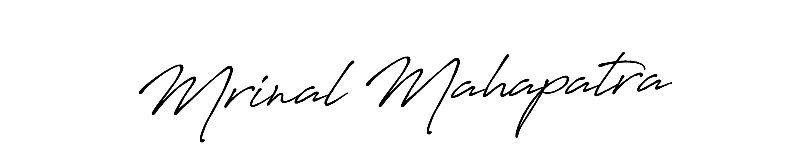 Similarly Antro_Vectra_Bolder is the best handwritten signature design. Signature creator online .You can use it as an online autograph creator for name Mrinal Mahapatra. Mrinal Mahapatra signature style 7 images and pictures png