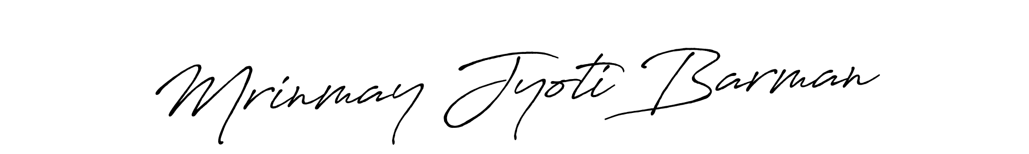 It looks lik you need a new signature style for name Mrinmay Jyoti Barman. Design unique handwritten (Antro_Vectra_Bolder) signature with our free signature maker in just a few clicks. Mrinmay Jyoti Barman signature style 7 images and pictures png