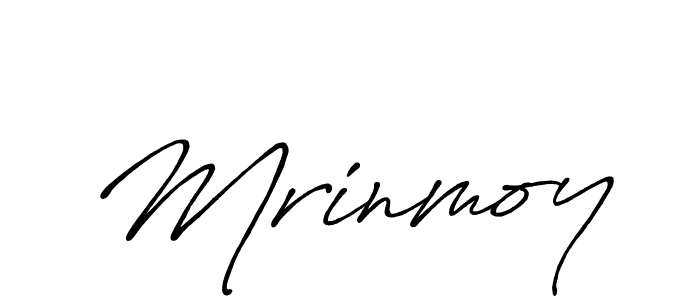 It looks lik you need a new signature style for name Mrinmoy. Design unique handwritten (Antro_Vectra_Bolder) signature with our free signature maker in just a few clicks. Mrinmoy signature style 7 images and pictures png