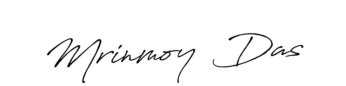 The best way (Antro_Vectra_Bolder) to make a short signature is to pick only two or three words in your name. The name Mrinmoy  Das include a total of six letters. For converting this name. Mrinmoy  Das signature style 7 images and pictures png