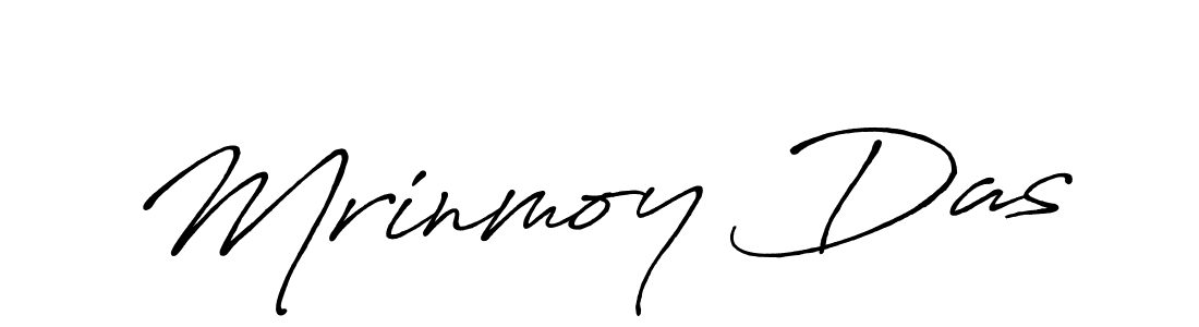 How to make Mrinmoy Das signature? Antro_Vectra_Bolder is a professional autograph style. Create handwritten signature for Mrinmoy Das name. Mrinmoy Das signature style 7 images and pictures png