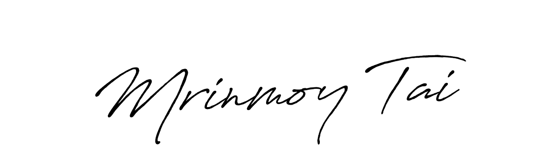 Make a beautiful signature design for name Mrinmoy Tai. Use this online signature maker to create a handwritten signature for free. Mrinmoy Tai signature style 7 images and pictures png
