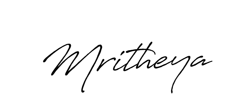 if you are searching for the best signature style for your name Mritheya. so please give up your signature search. here we have designed multiple signature styles  using Antro_Vectra_Bolder. Mritheya signature style 7 images and pictures png