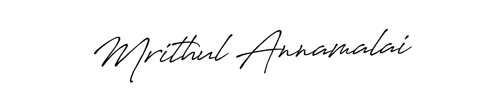 It looks lik you need a new signature style for name Mrithul Annamalai. Design unique handwritten (Antro_Vectra_Bolder) signature with our free signature maker in just a few clicks. Mrithul Annamalai signature style 7 images and pictures png