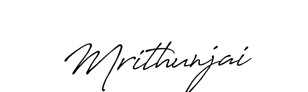 Make a short Mrithunjai signature style. Manage your documents anywhere anytime using Antro_Vectra_Bolder. Create and add eSignatures, submit forms, share and send files easily. Mrithunjai signature style 7 images and pictures png