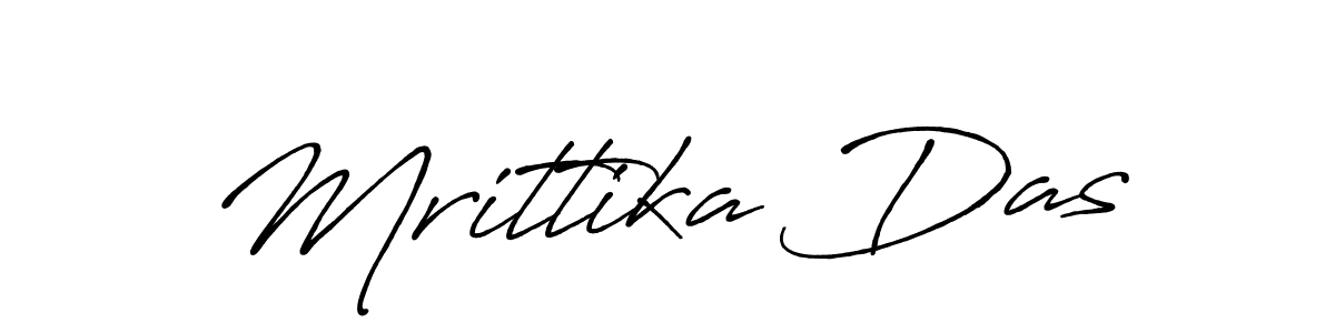 The best way (Antro_Vectra_Bolder) to make a short signature is to pick only two or three words in your name. The name Mrittika Das include a total of six letters. For converting this name. Mrittika Das signature style 7 images and pictures png