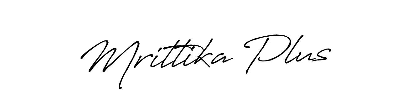 if you are searching for the best signature style for your name Mrittika Plus. so please give up your signature search. here we have designed multiple signature styles  using Antro_Vectra_Bolder. Mrittika Plus signature style 7 images and pictures png