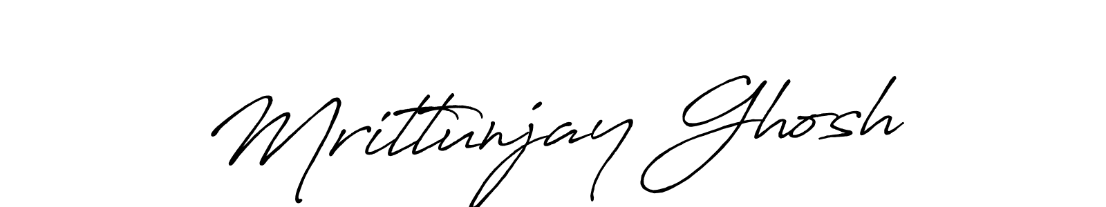 This is the best signature style for the Mrittunjay Ghosh name. Also you like these signature font (Antro_Vectra_Bolder). Mix name signature. Mrittunjay Ghosh signature style 7 images and pictures png