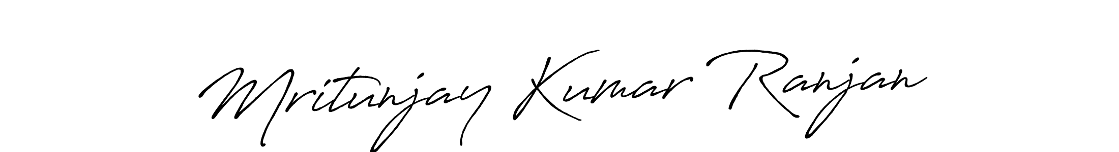 Design your own signature with our free online signature maker. With this signature software, you can create a handwritten (Antro_Vectra_Bolder) signature for name Mritunjay Kumar Ranjan. Mritunjay Kumar Ranjan signature style 7 images and pictures png