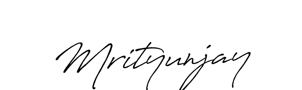 Also we have Mrityunjay name is the best signature style. Create professional handwritten signature collection using Antro_Vectra_Bolder autograph style. Mrityunjay signature style 7 images and pictures png