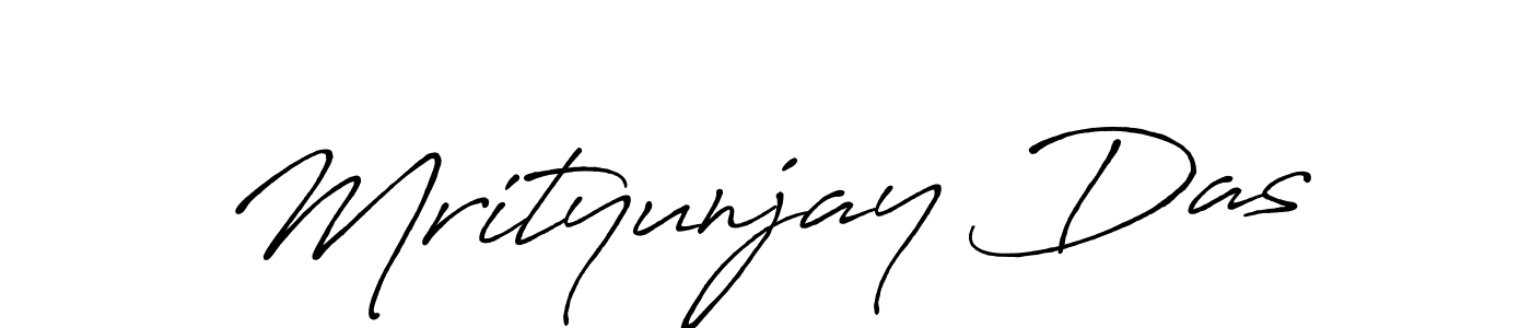 Make a beautiful signature design for name Mrityunjay Das. With this signature (Antro_Vectra_Bolder) style, you can create a handwritten signature for free. Mrityunjay Das signature style 7 images and pictures png