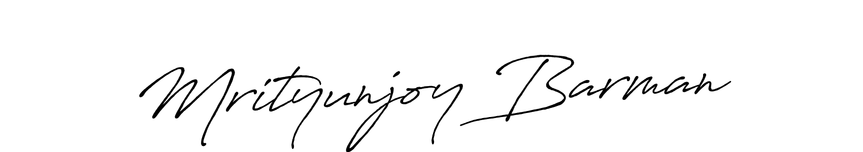 Use a signature maker to create a handwritten signature online. With this signature software, you can design (Antro_Vectra_Bolder) your own signature for name Mrityunjoy Barman. Mrityunjoy Barman signature style 7 images and pictures png