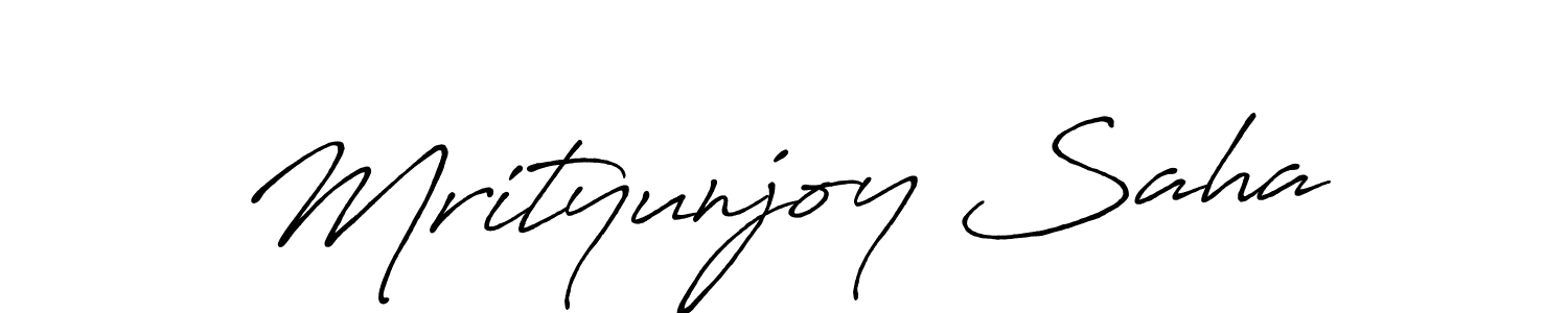 Make a short Mrityunjoy Saha signature style. Manage your documents anywhere anytime using Antro_Vectra_Bolder. Create and add eSignatures, submit forms, share and send files easily. Mrityunjoy Saha signature style 7 images and pictures png