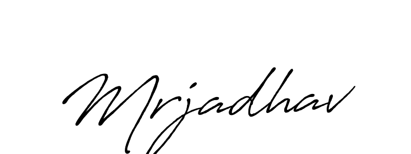 Also we have Mrjadhav name is the best signature style. Create professional handwritten signature collection using Antro_Vectra_Bolder autograph style. Mrjadhav signature style 7 images and pictures png