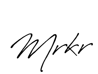 How to make Mrkr signature? Antro_Vectra_Bolder is a professional autograph style. Create handwritten signature for Mrkr name. Mrkr signature style 7 images and pictures png