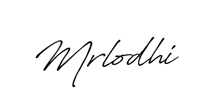 Design your own signature with our free online signature maker. With this signature software, you can create a handwritten (Antro_Vectra_Bolder) signature for name Mrlodhi. Mrlodhi signature style 7 images and pictures png