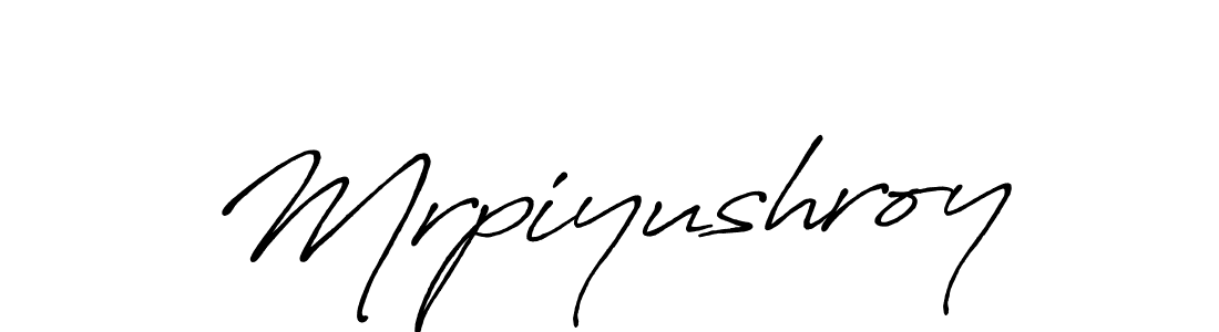 Design your own signature with our free online signature maker. With this signature software, you can create a handwritten (Antro_Vectra_Bolder) signature for name Mrpiyushroy. Mrpiyushroy signature style 7 images and pictures png