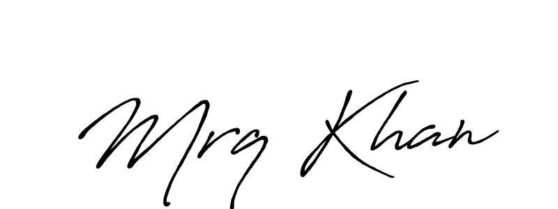 Make a beautiful signature design for name Mrq Khan. Use this online signature maker to create a handwritten signature for free. Mrq Khan signature style 7 images and pictures png