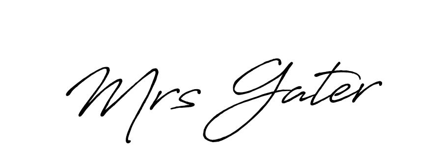 You can use this online signature creator to create a handwritten signature for the name Mrs Gater. This is the best online autograph maker. Mrs Gater signature style 7 images and pictures png