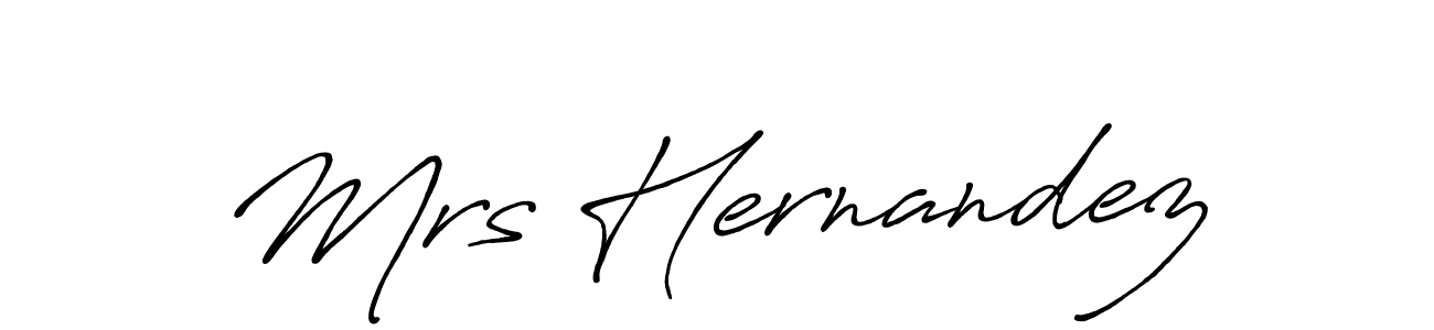 How to make Mrs Hernandez signature? Antro_Vectra_Bolder is a professional autograph style. Create handwritten signature for Mrs Hernandez name. Mrs Hernandez signature style 7 images and pictures png