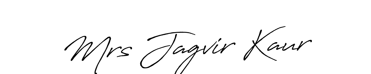 How to Draw Mrs Jagvir Kaur signature style? Antro_Vectra_Bolder is a latest design signature styles for name Mrs Jagvir Kaur. Mrs Jagvir Kaur signature style 7 images and pictures png