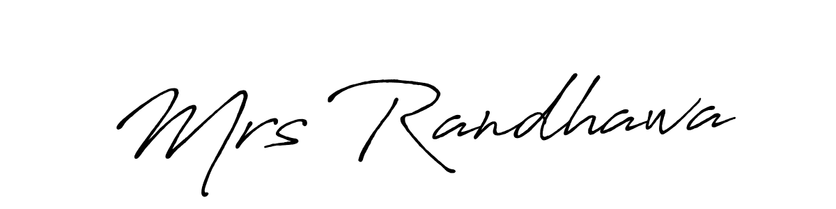 Once you've used our free online signature maker to create your best signature Antro_Vectra_Bolder style, it's time to enjoy all of the benefits that Mrs Randhawa name signing documents. Mrs Randhawa signature style 7 images and pictures png