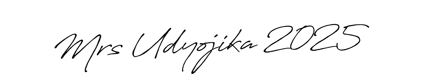 if you are searching for the best signature style for your name Mrs Udyojika 2025. so please give up your signature search. here we have designed multiple signature styles  using Antro_Vectra_Bolder. Mrs Udyojika 2025 signature style 7 images and pictures png