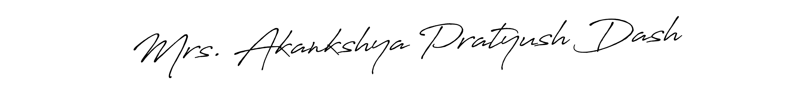 This is the best signature style for the Mrs. Akankshya Pratyush Dash name. Also you like these signature font (Antro_Vectra_Bolder). Mix name signature. Mrs. Akankshya Pratyush Dash signature style 7 images and pictures png