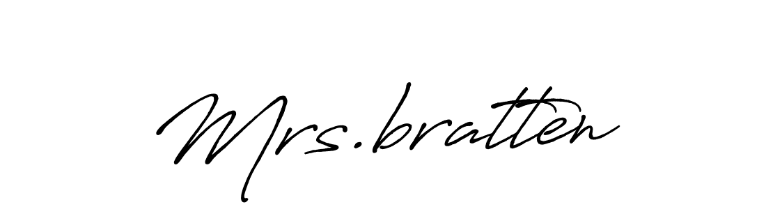 Similarly Antro_Vectra_Bolder is the best handwritten signature design. Signature creator online .You can use it as an online autograph creator for name Mrs.bratten. Mrs.bratten signature style 7 images and pictures png