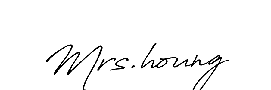 Similarly Antro_Vectra_Bolder is the best handwritten signature design. Signature creator online .You can use it as an online autograph creator for name Mrs.houng. Mrs.houng signature style 7 images and pictures png