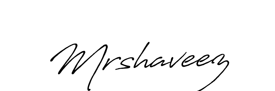 Make a beautiful signature design for name Mrshaveez. With this signature (Antro_Vectra_Bolder) style, you can create a handwritten signature for free. Mrshaveez signature style 7 images and pictures png